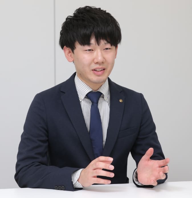 説明会で感じたアットホームな雰囲気に惹かれて入社